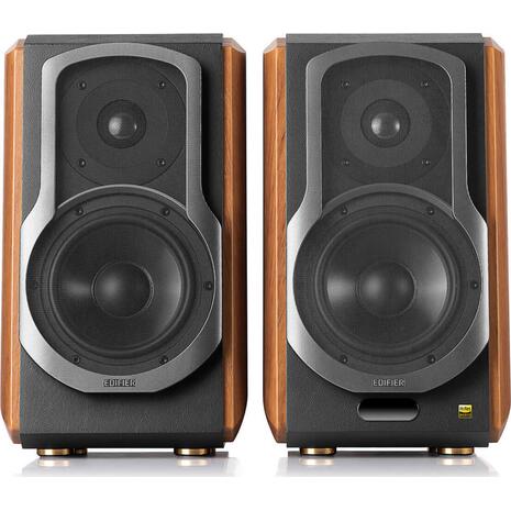 Αυτοενισχυόμενα Ηχεία Edifier 2 Δρόμων S1000MKII 120W (Ζεύγος) Καφέ